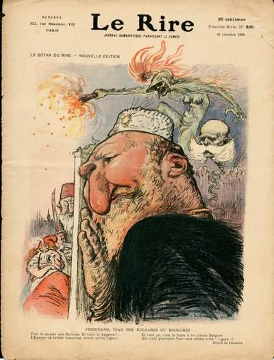 Couverture de Le Rire, satirique en couleurs - Charles Leandre