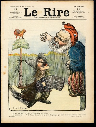 Couverture de « Le Rire » - Charles Leandre