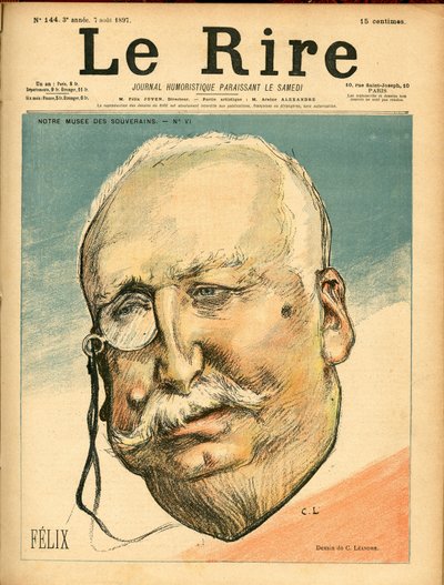 Couverture de Le Rire, Satirique en Couleurs - Charles Leandre