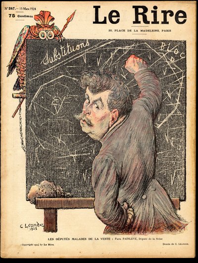 Couverture de "Le Rire", Satirique en Couleurs - Charles Leandre