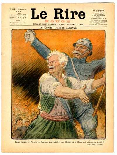 Couverture de "Le Rire rouge", satirique en couleurs - Charles Leandre