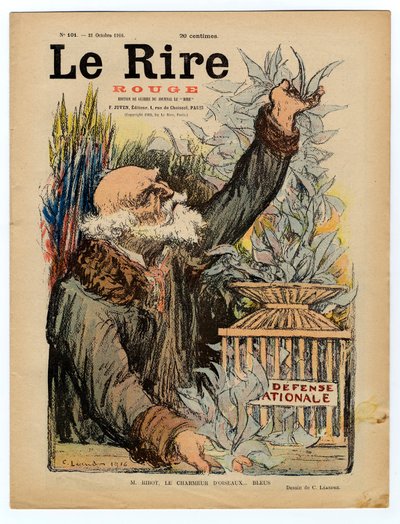 Couverture de "Le Rire rouge", satirique en couleurs - Charles Leandre