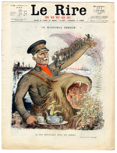 Couverture de « Le Rire Rouge », Satirique en couleurs - Charles Leandre