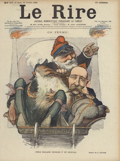 Illustration pour Le Rire - Charles Leandre