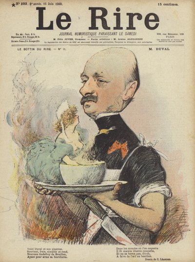 Illustration pour Le Rire - Charles Leandre