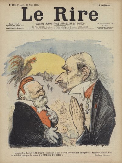 Illustration pour Le Rire - Charles Leandre