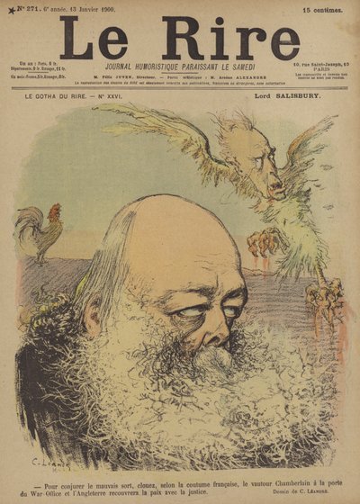 Illustration pour Le Rire - Charles Leandre