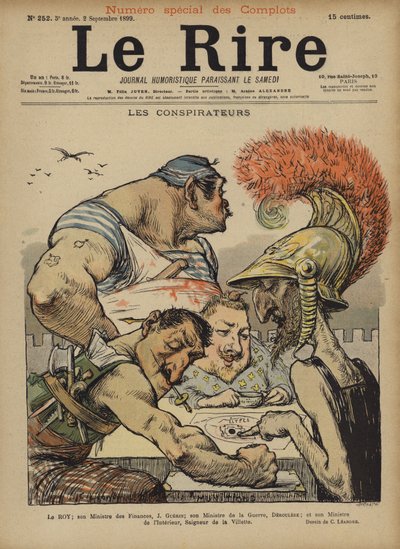 Illustration pour Le Rire - Charles Leandre