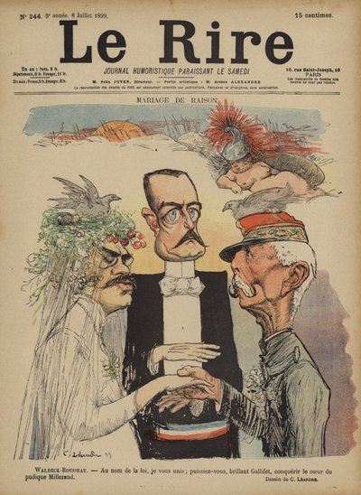 Illustration pour Le Rire - Charles Leandre