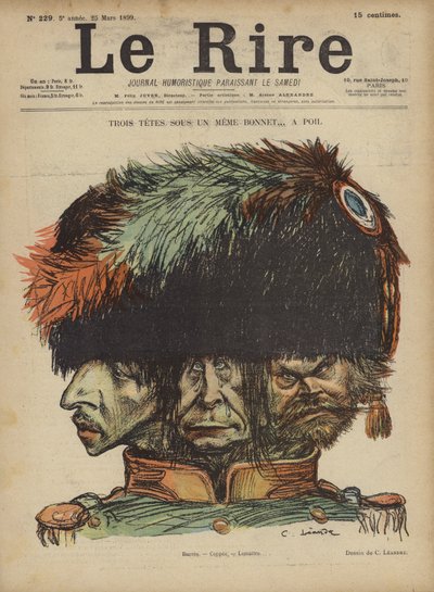 Illustration pour Le Rire - Charles Leandre