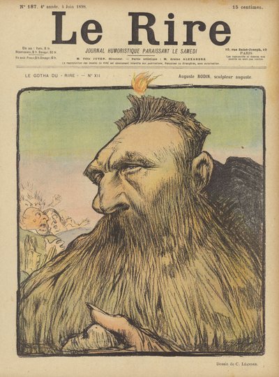 Illustration pour Le Rire - Charles Leandre