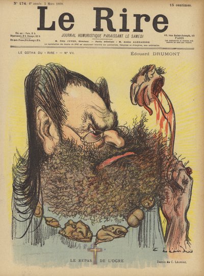 Illustration pour Le Rire - Charles Leandre