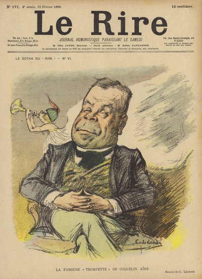 Illustration pour Le Rire - Charles Leandre