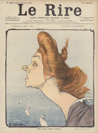 Illustration pour Le Rire - Charles Leandre