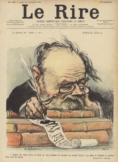 Illustration pour Le Rire - Charles Leandre