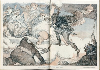 Illustration de Charles Léandre (1862-1934) dans "Fantasio" - Charles Leandre