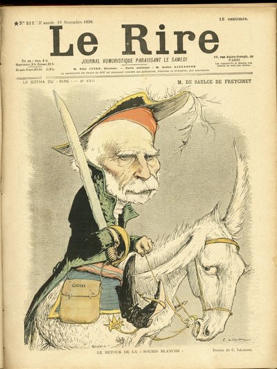 Illustration de Charles Leandre (1862-1934) dans Le Lire - Charles Leandre