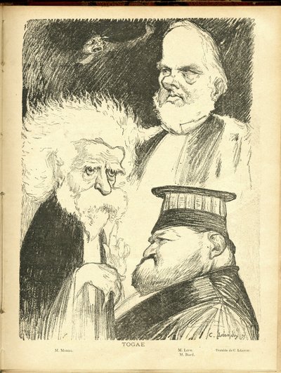 Illustration de Charles Leandre (1862-1934) dans Le Lire - Charles Leandre