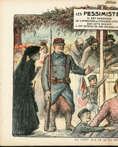 La Baionnette, satirique en couleurs - Charles Leandre