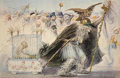 La Censure (Madame Anastasie) traîne l