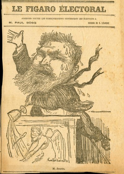 Le Figaro, Satirique en N&B - Charles Leandre