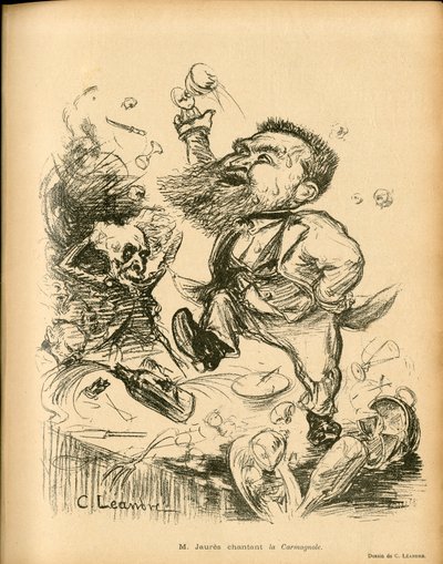 Le Lire, satirique en N & B - Charles Leandre