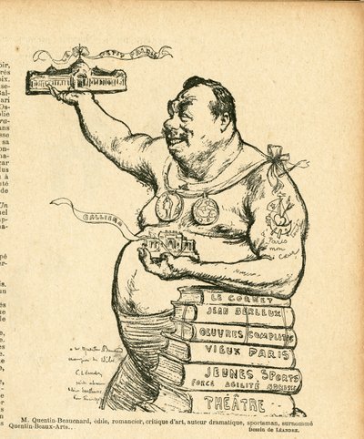 Le Rire, Satirique en N&B - Charles Leandre