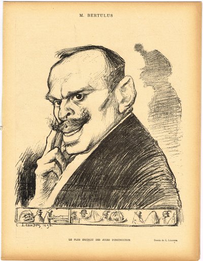 Le Rire, Satirique en N&B - Charles Leandre