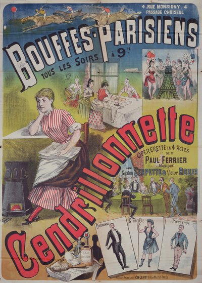 Affiche publicitaire pour l