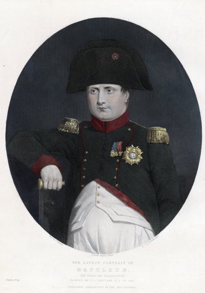 Dernier portrait de Napoléon à bord du Bellerophon - Charles Lock Eastlake