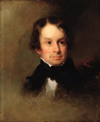 Portrait de Henry Wadsworth Longfellow - Charles Loring Elliot