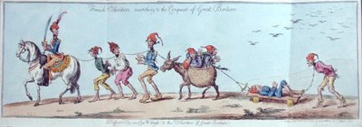 Volontaires français marchant à la conquête de la Grande-Bretagne - Charles Lorraine (after) Smith