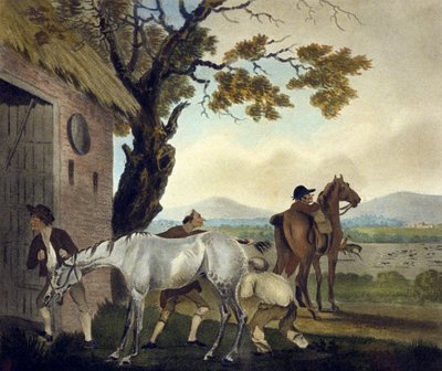 The Trick, de The Pytchley Hunt, gravé par F. Jukes - Charles Lorraine (after) Smith