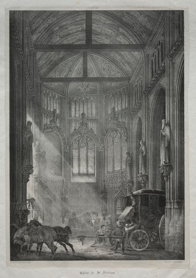 Église Saint-Nicolas, Rouen, 1823 - Charles Louis Lesaint