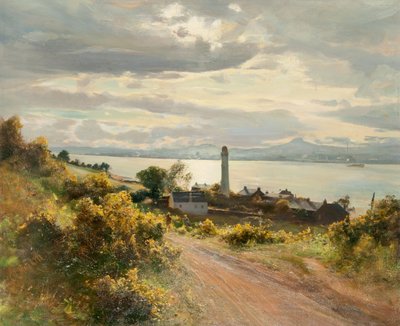Dundee depuis Tayport - Charles Louis Mitchell