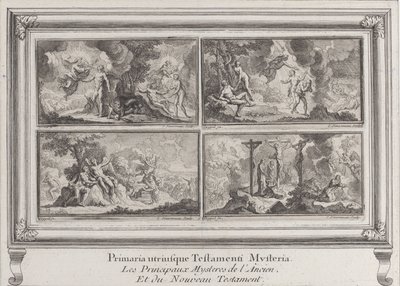Quatre scènes bibliques : les principaux mystères de l