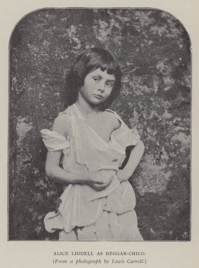 Alice Liddell en enfant mendiant - Charles Lutwidge Dodgson