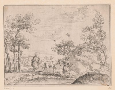 La Fuite en Égypte - Charles Macé (attributed to)