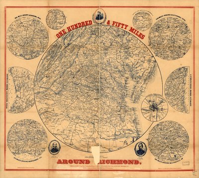 Cent cinquante miles autour de Richmond. 12e éd. - Charles Magnus