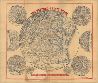 Cent cinquante miles autour de Richmond. 9e éd. - Charles Magnus