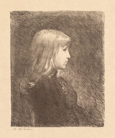 Jeune Fille - Charles Marie Dulac