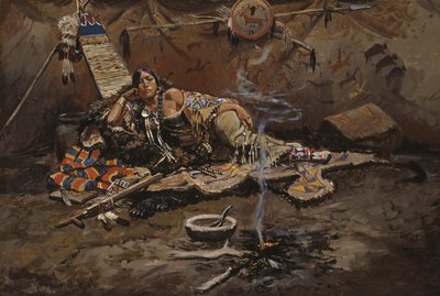 En attente et fou - Charles Marion Russell