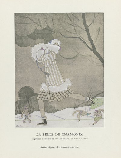 La Belle de Chamonix, pub. 1924 - Charles Martin