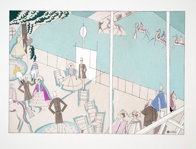 Les Courses, de Sports & Divertissements, pub. 1914 - Charles Martin
