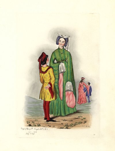 Costume féminin typique à l