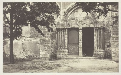 Church of Villeneuve le Comte, Seine-et-Marne (Eglise de Villeneuve le Comte, Seine-et-Marne) - Charles Marville
