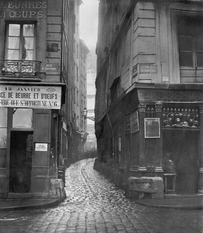 Rue Tirechape, de la rue St. Honoré, Paris, 1858-78 - Charles Marville