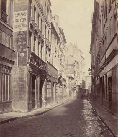 Rue des Bourdonnais de la rue de Rivoli - Charles Marville