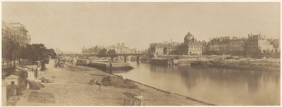 La Seine depuis le Pont du Carrousel en direction de Notre-Dame - Charles Marville