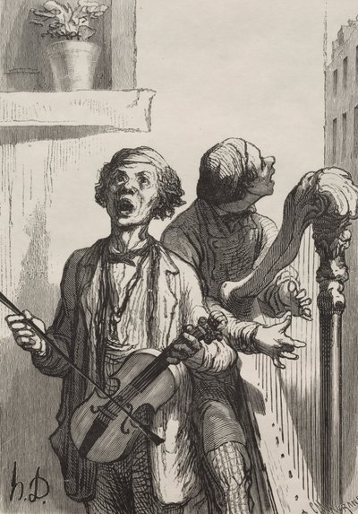 Chanteurs de rue - Charles Maurand